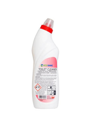 ECO SHINE TOILET CLEANER - 750 ML - Żel do toalet myjąco-odkamieniający