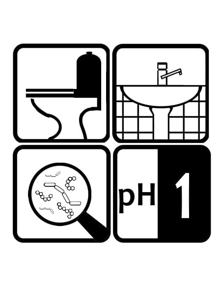 ECO SHINE TOILET DESTONER - 750 ML -...
