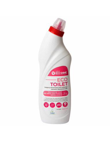 ECO SHINE Eco Toilet - 750ml - Ekologiczny żel do czyszczenia toalet i sanitariatów