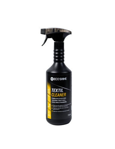 ECO SHINE TEXTIL CLEANER - 0,75L - Pianka do czyszczenia foteli i dywaników