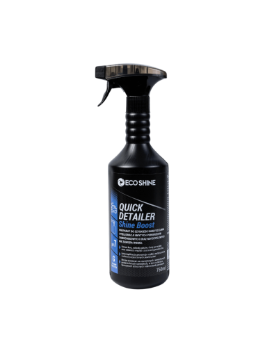 ECO SHINE QUICK DETAILER Shine Boost - 0,75L - Preparat do szybkiego nabłyszczania, bez wosku