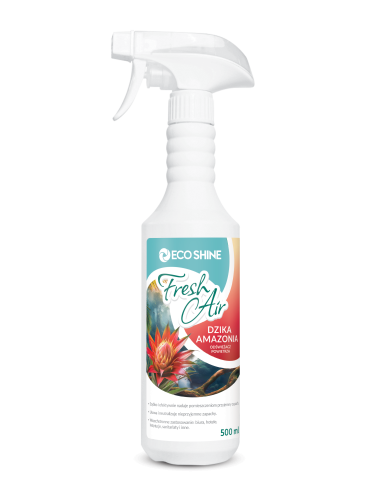 ECO SHINE FRESH AIR - DZIKA AMAZONIA - 0,5L - Profesjonalny odświeżacz powietrza