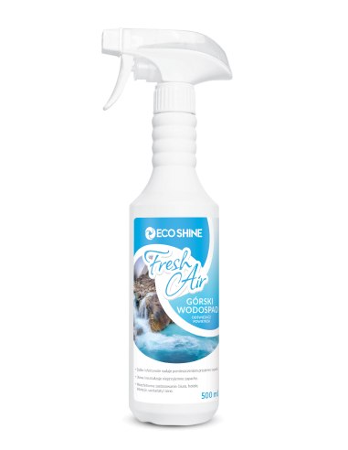 ECO SHINE FRESH AIR - GÓRSKI WODOSPAD - 0,5L - Profesjonalny odświeżacz powietrza